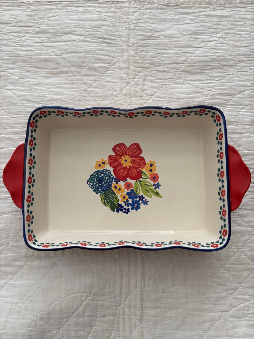 The Pioneer Woman Floral Baking Dish